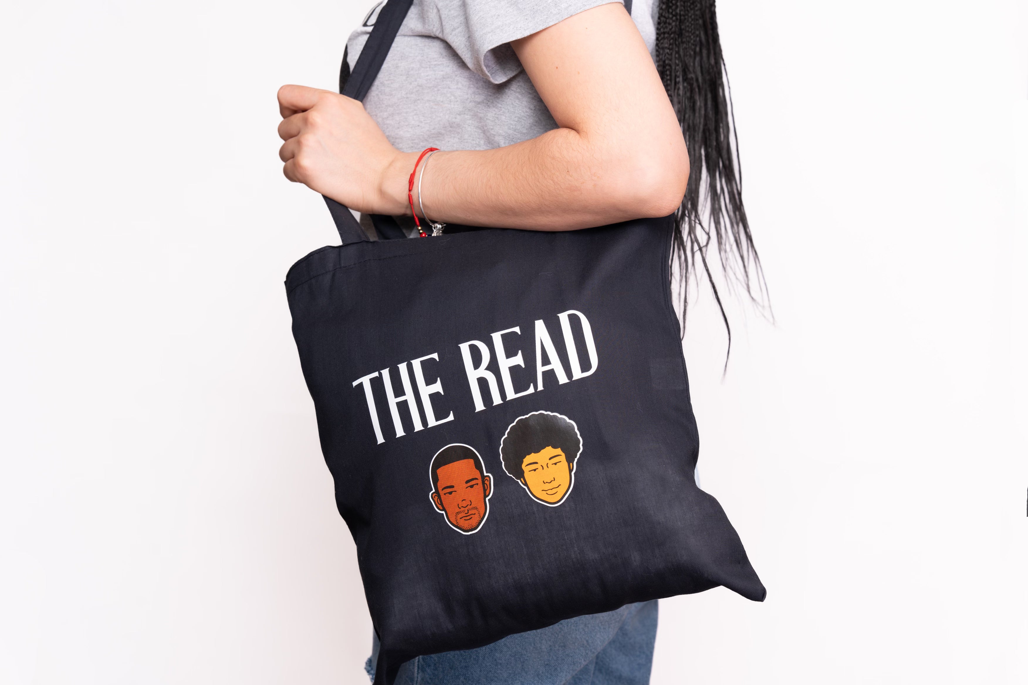 The Read Black Tote Bag